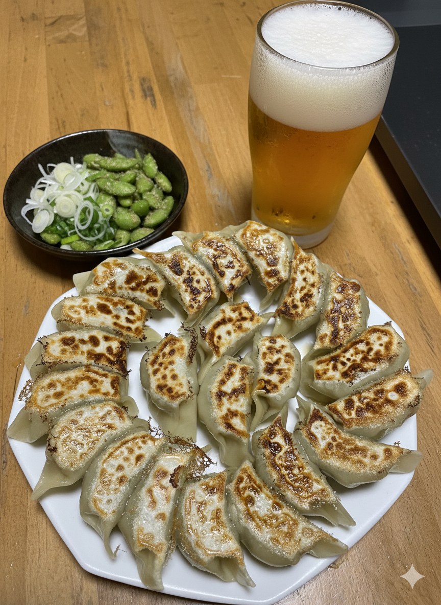 黒にんにく餃子