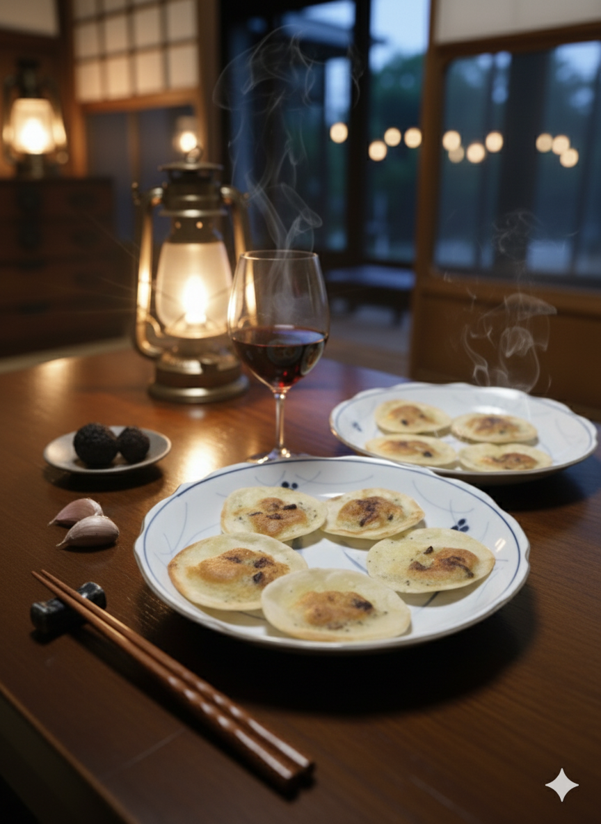 黒にんにくピザ別バージョン